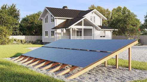 Solar panel array (outside a rural zone) | Do you need a building consent?